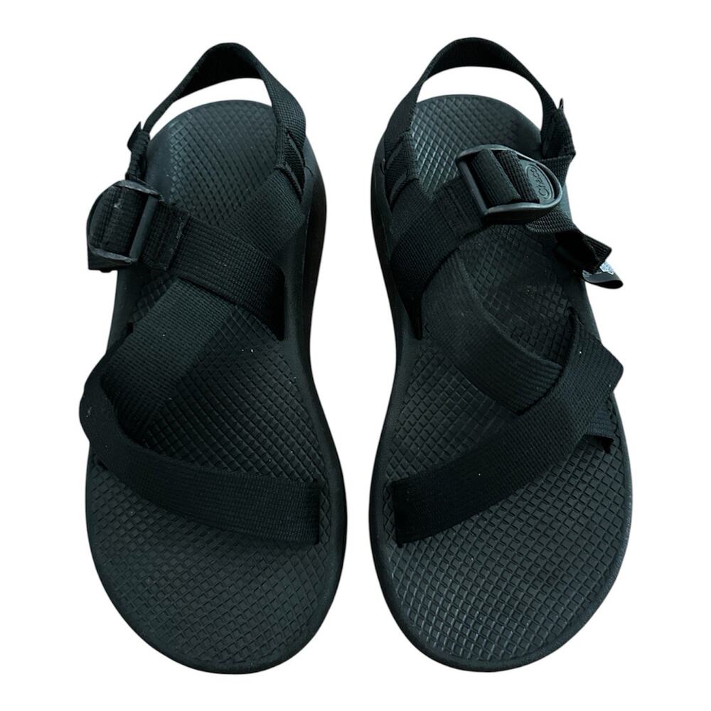 Chaco ZCloud Hiking Sandals Men's Size 8 Black J106763 GUC Fits Women’s 10